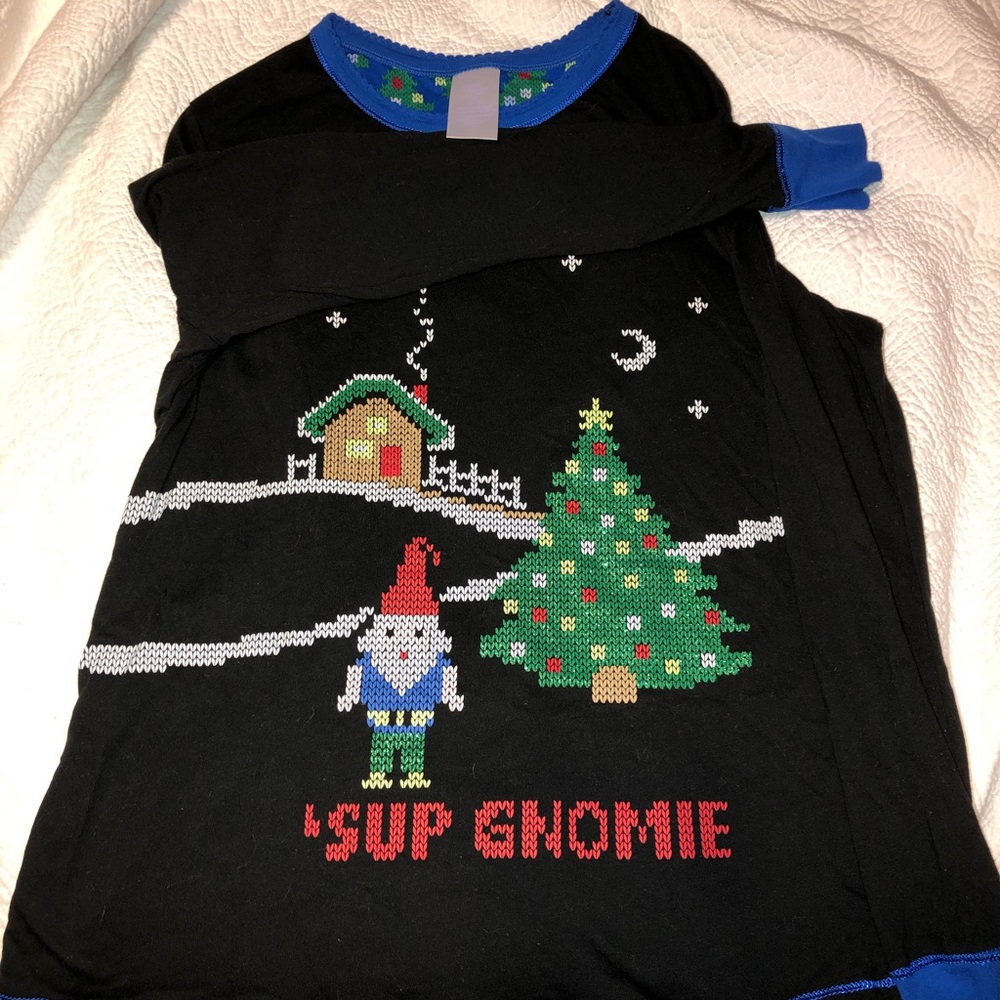 ‘Sup Gnome Two Piece PJ’s